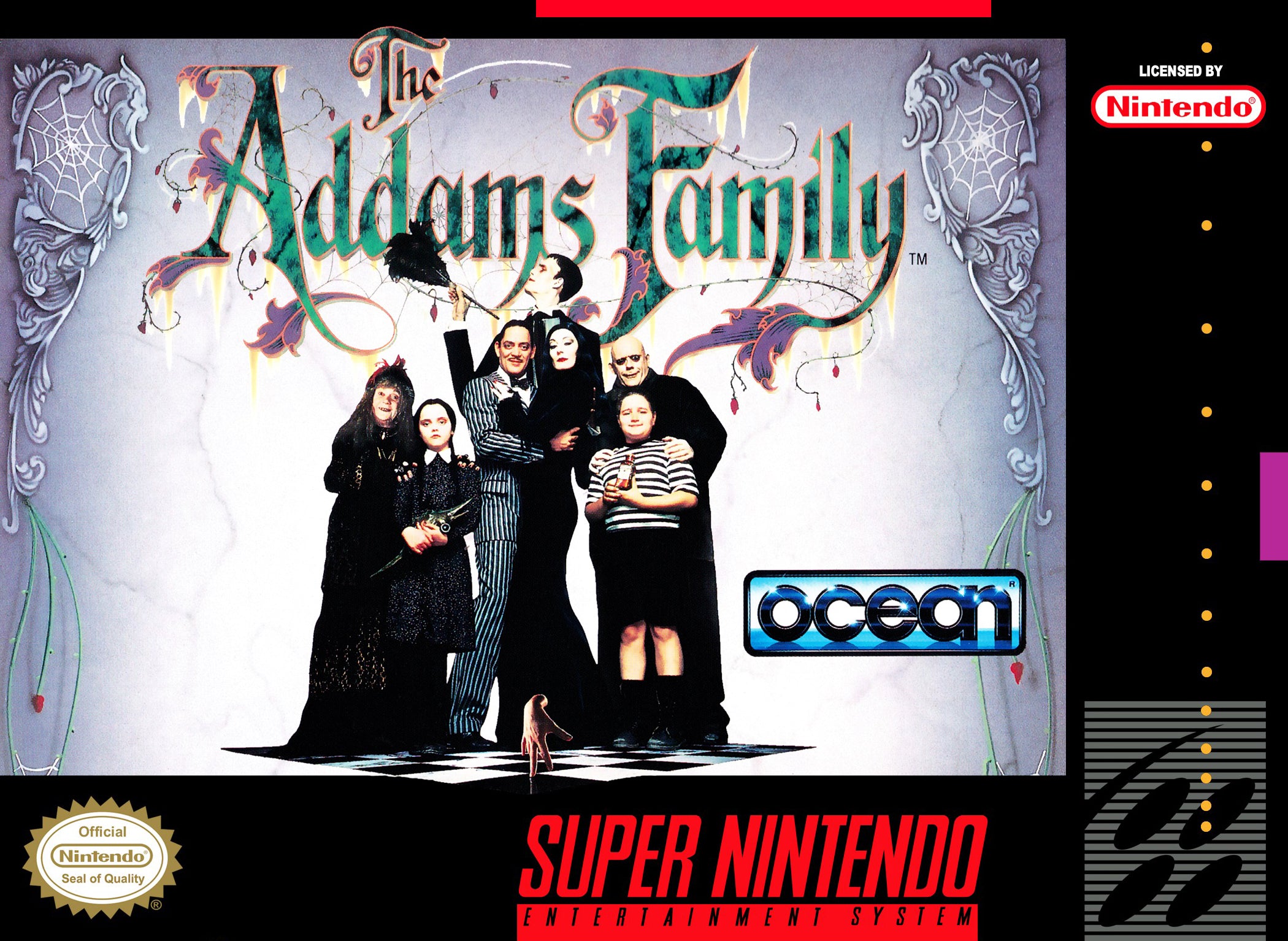 Addams Family SNES - Video Game - Used - CaveGamers