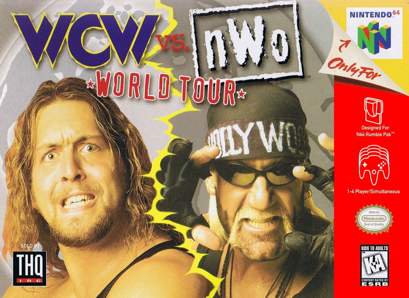 WCW vs. NWO World Tour N64 - Video Game - Used - CaveGamers