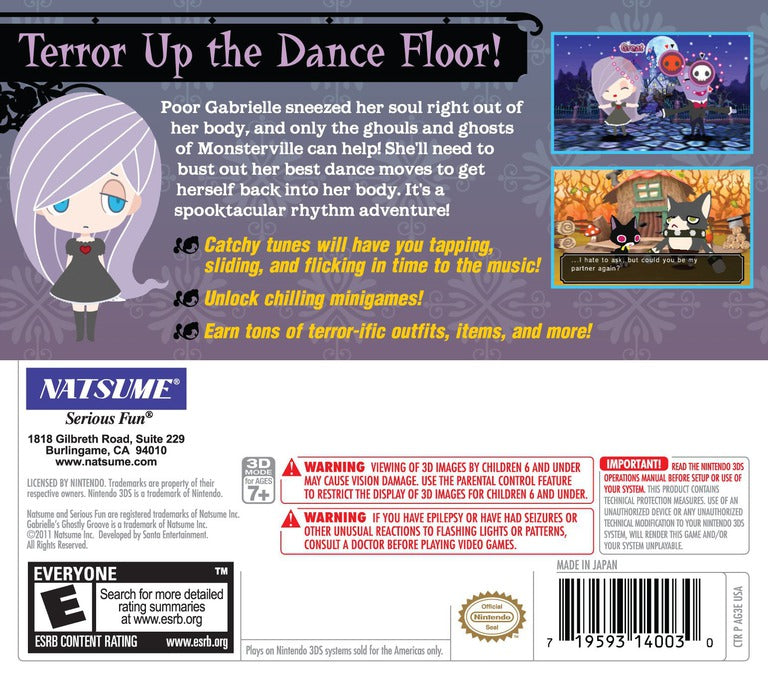 Gabrielle's Ghostly Groove 3D
