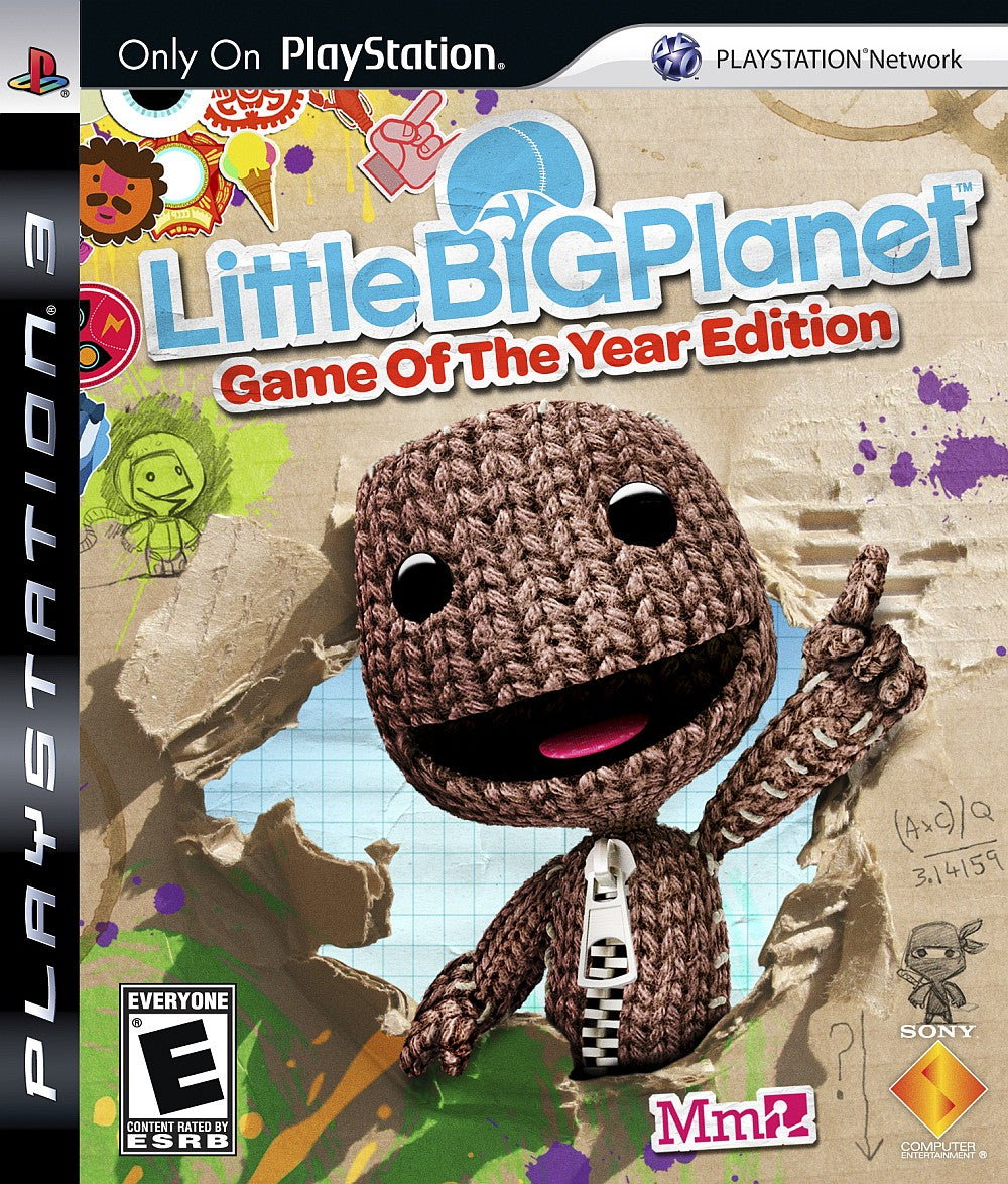 Little Big Planet Game of the Year Edition PS3 - Video Game - Used - CaveGamers