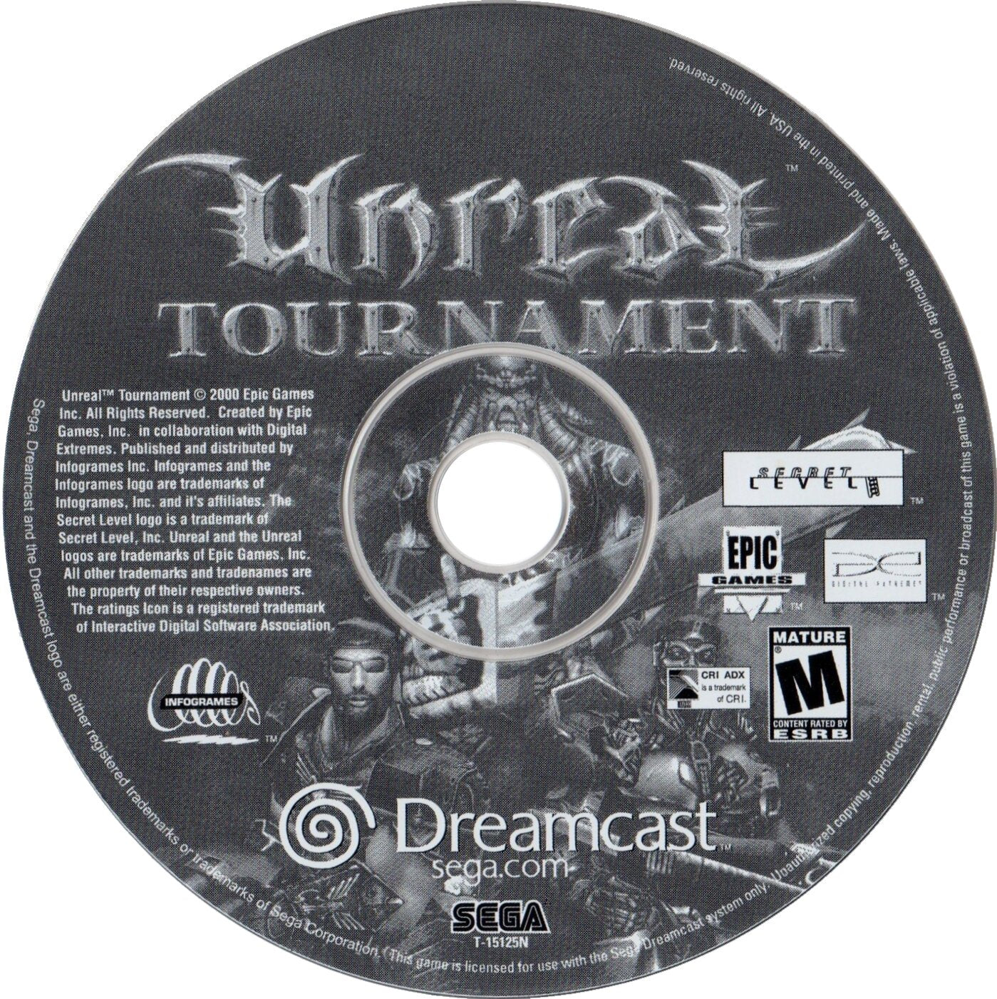 Unreal Tournament DreamCast - Video Game - Used - CaveGamers - Image 3