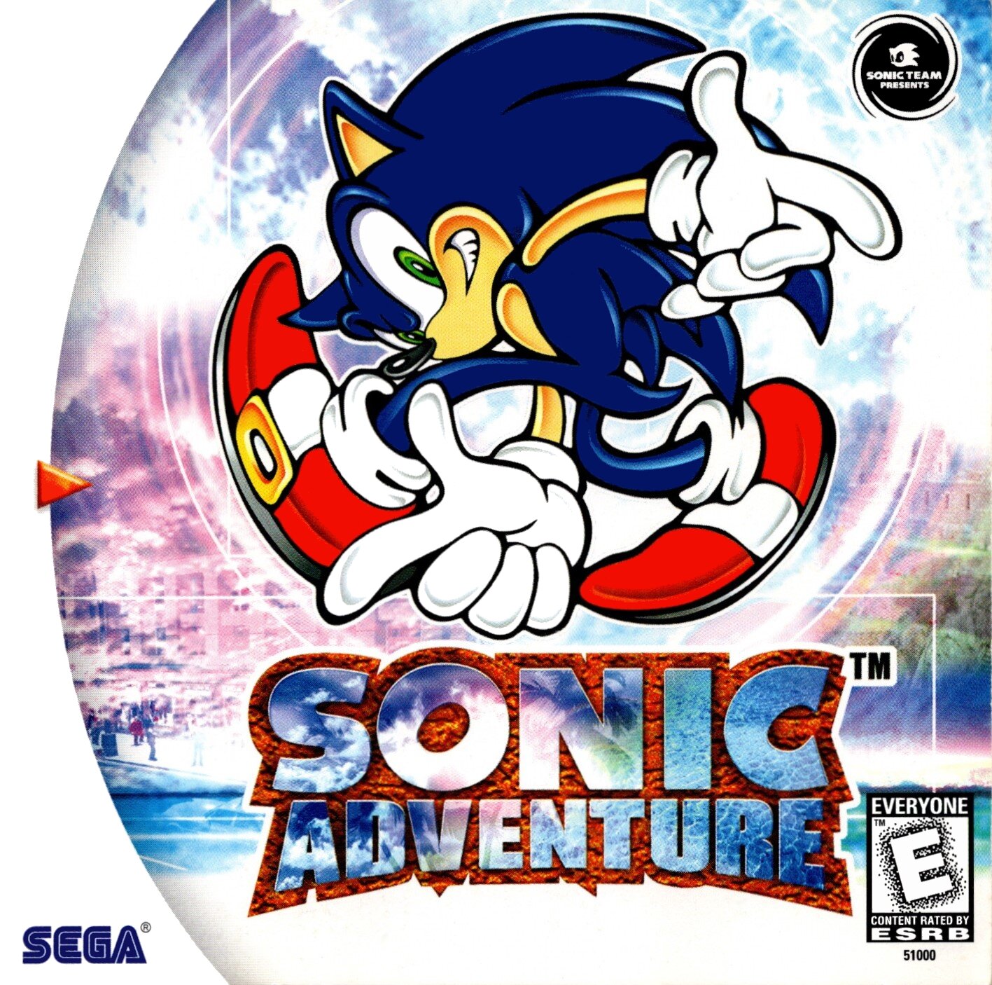 Sonic Adventure DreamCast - Video Game - Used - CaveGamers