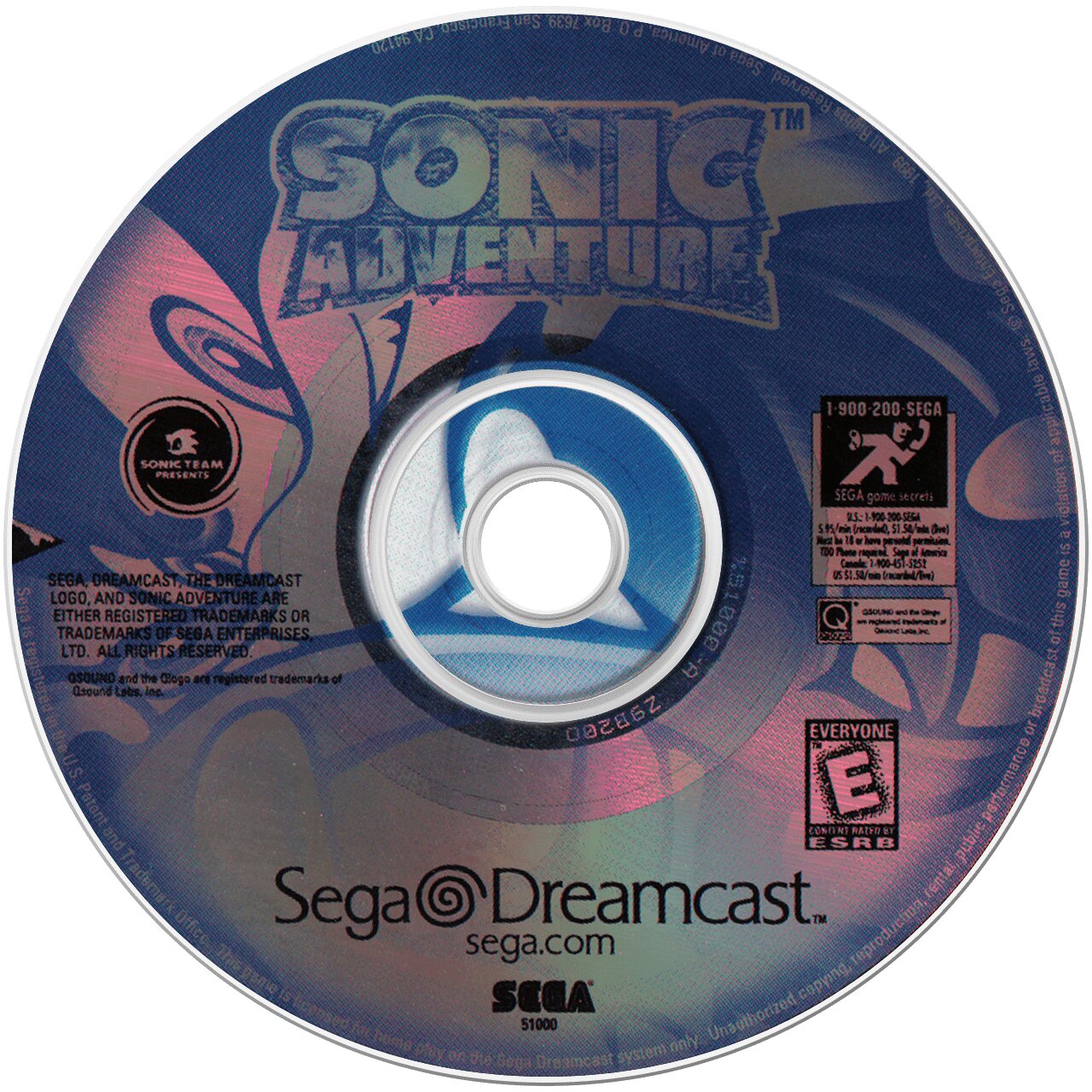 Sonic Adventure DreamCast - Video Game - Used - CaveGamers - Image 3
