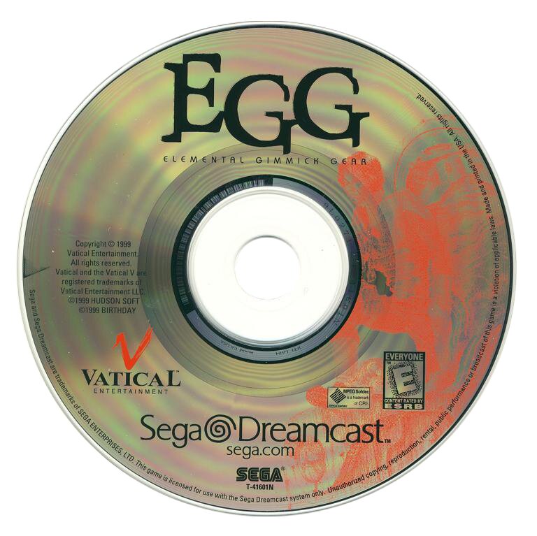 Elemental Gimmick Gear EGG DreamCast - Video Game - Used - CaveGamers - Image 3