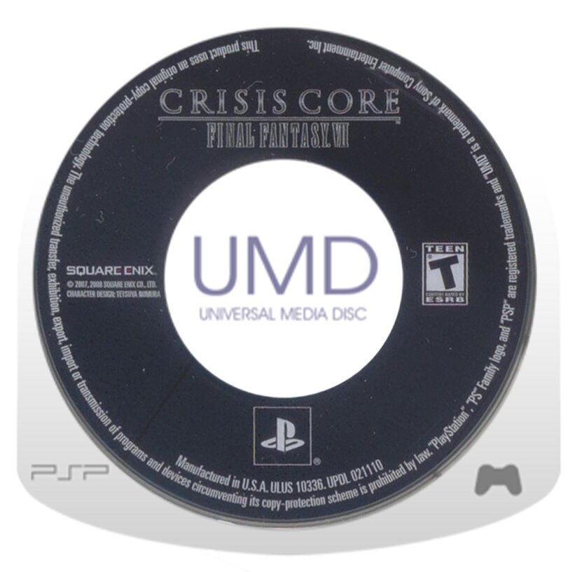 Crisis Core: Final Fantasy VII PSP - Video Game - Used - CaveGamers - Image 3