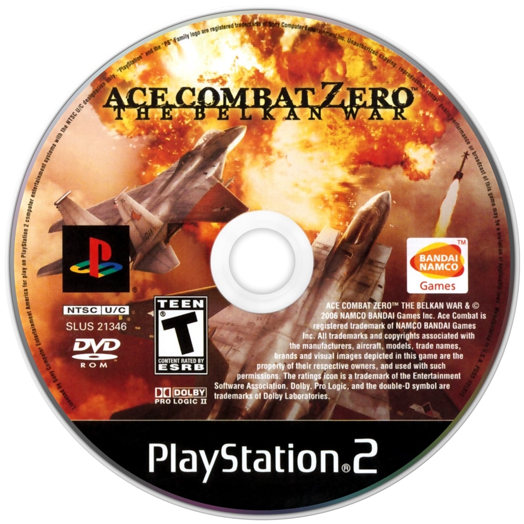 Ace Combat Zero: The Belkan War PS2 - Video Game - Used - CaveGamers - Image 3