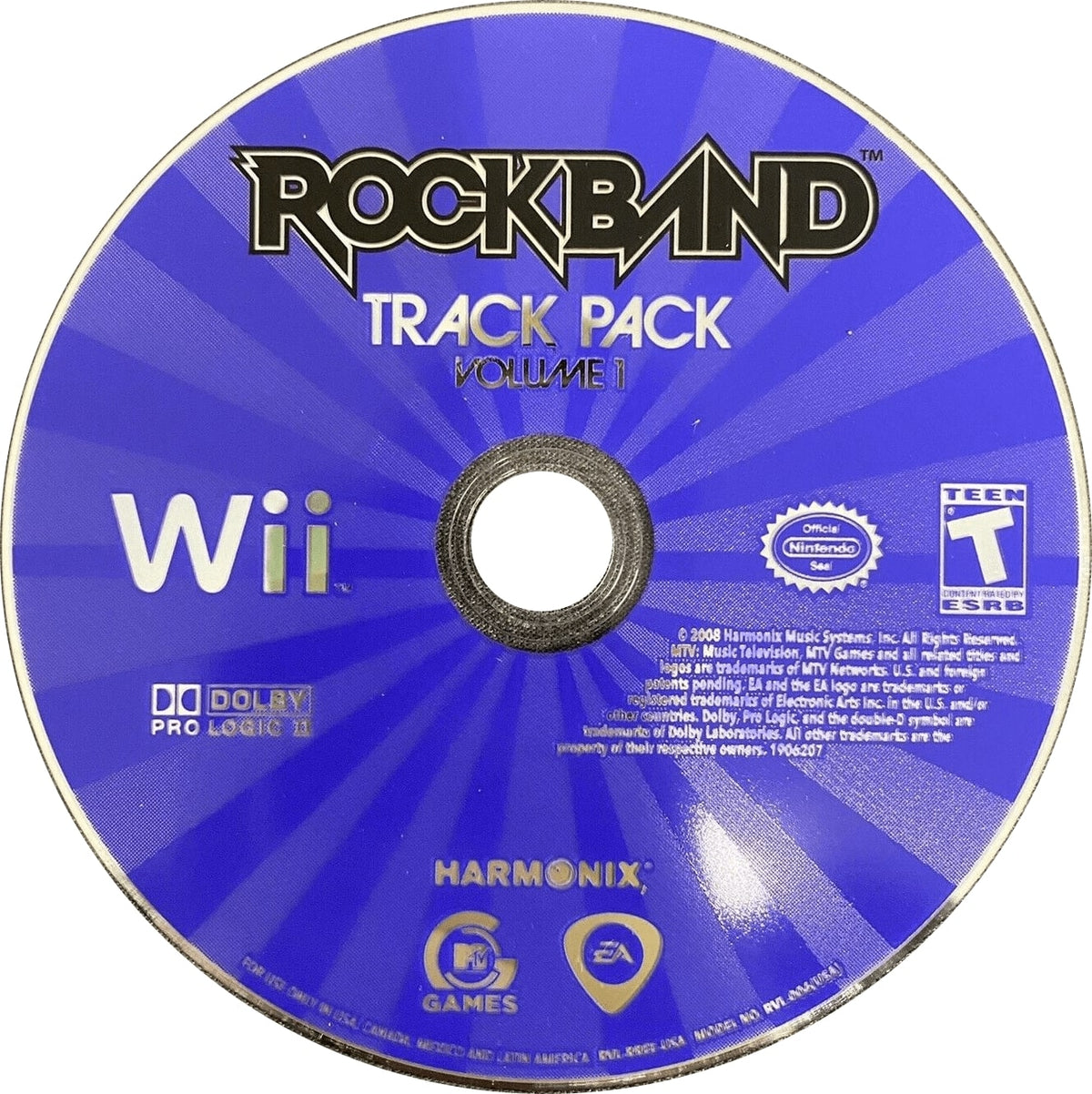 Rock Band Track Pack: Vol. 1 Wii - Video Game - Used - CaveGamers - Image 3