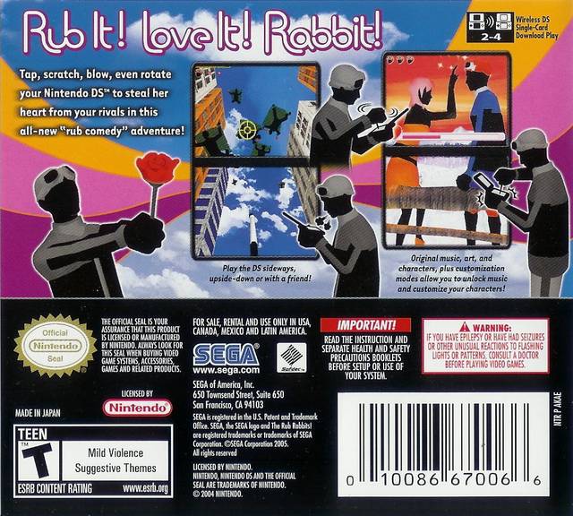 The Rub Rabbits DS - Video Game - Used - CaveGamers - Image 2