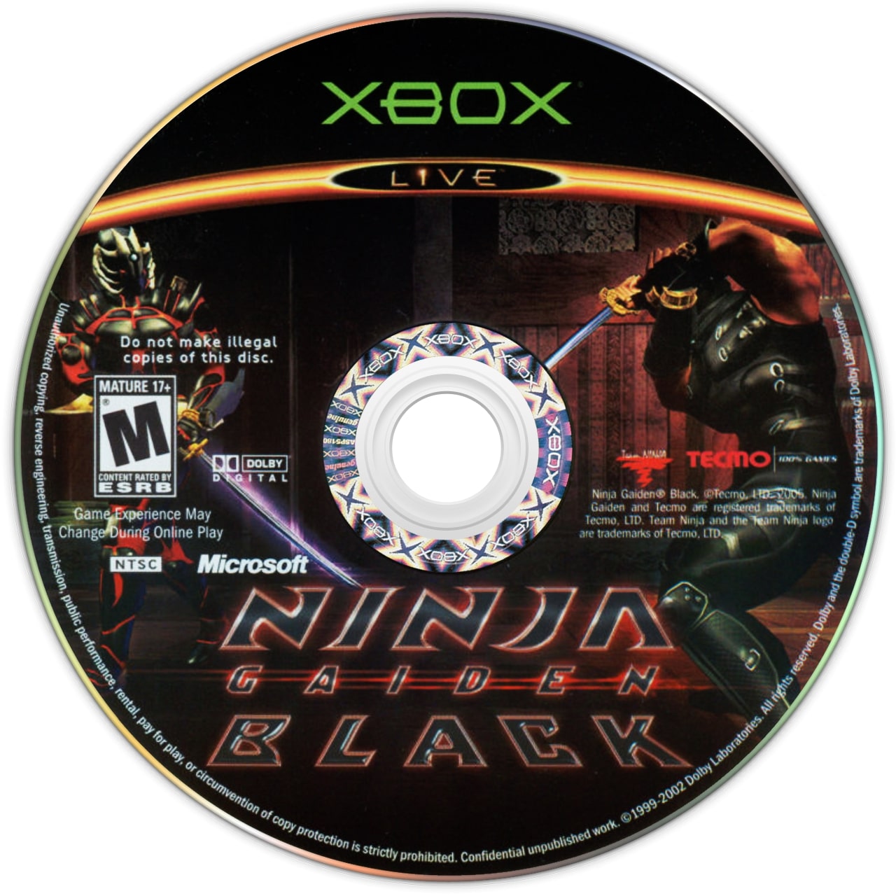 Ninja Gaiden Black Xbox - Video Game - Used - CaveGamers - Image 3
