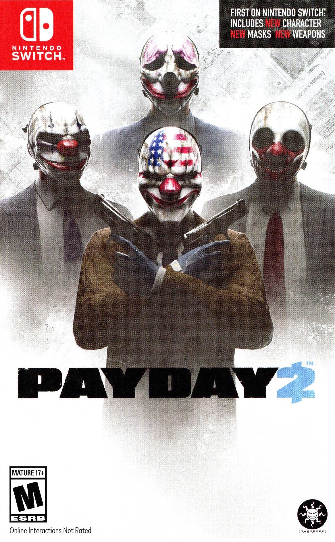 Payday 2 Switch - Video Game - Used - CaveGamers
