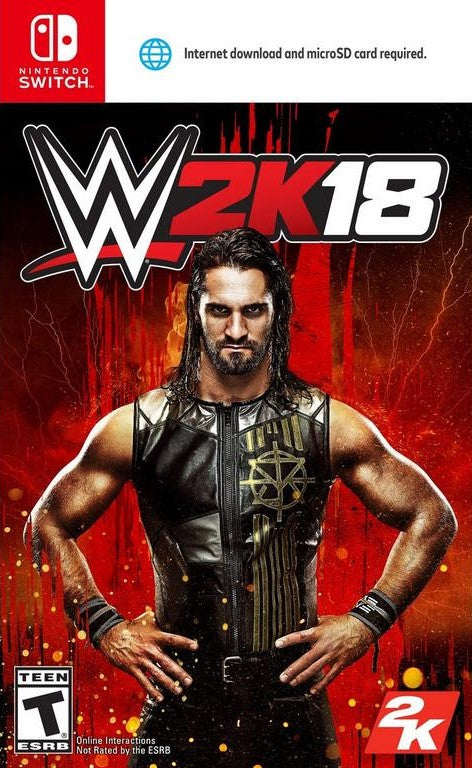 WWE 2K18 Switch - Video Game - Used - CaveGamers