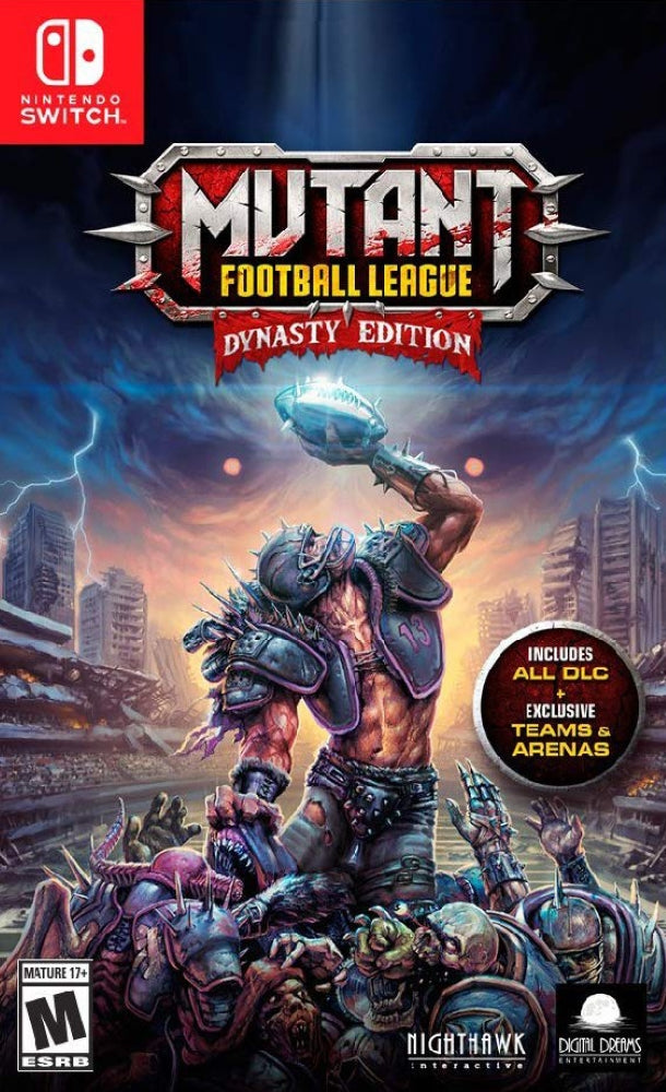 Mutant Football League: Dynasty Edition Switch - Video Game - Used - CaveGamers