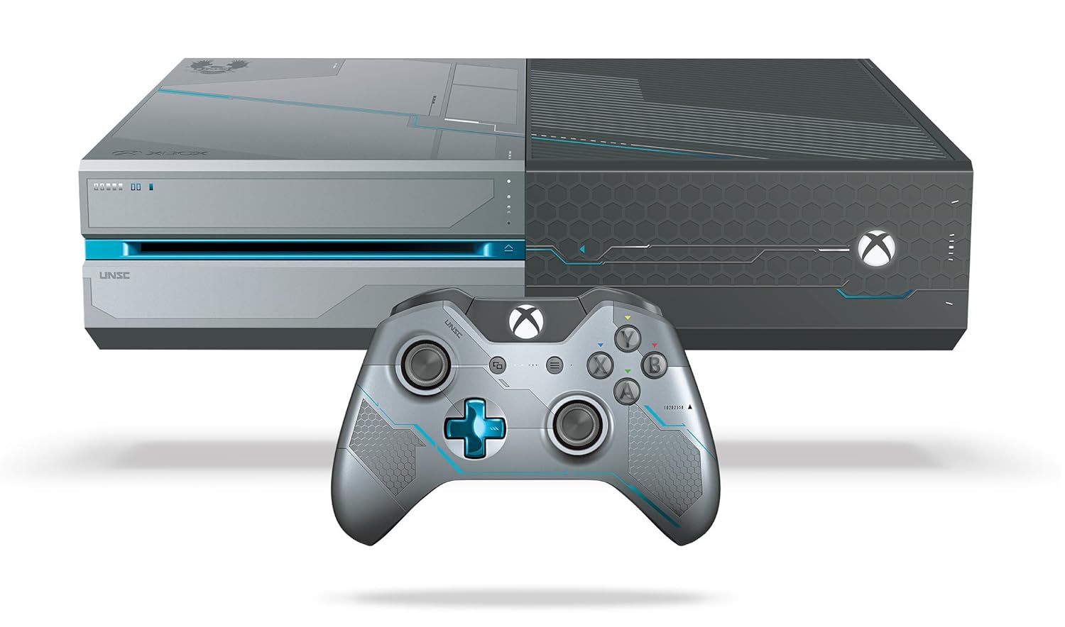 Xbox One 1TB Console - Halo 5: Guardians Limited Edition - Video Game System - Used - CaveGamers