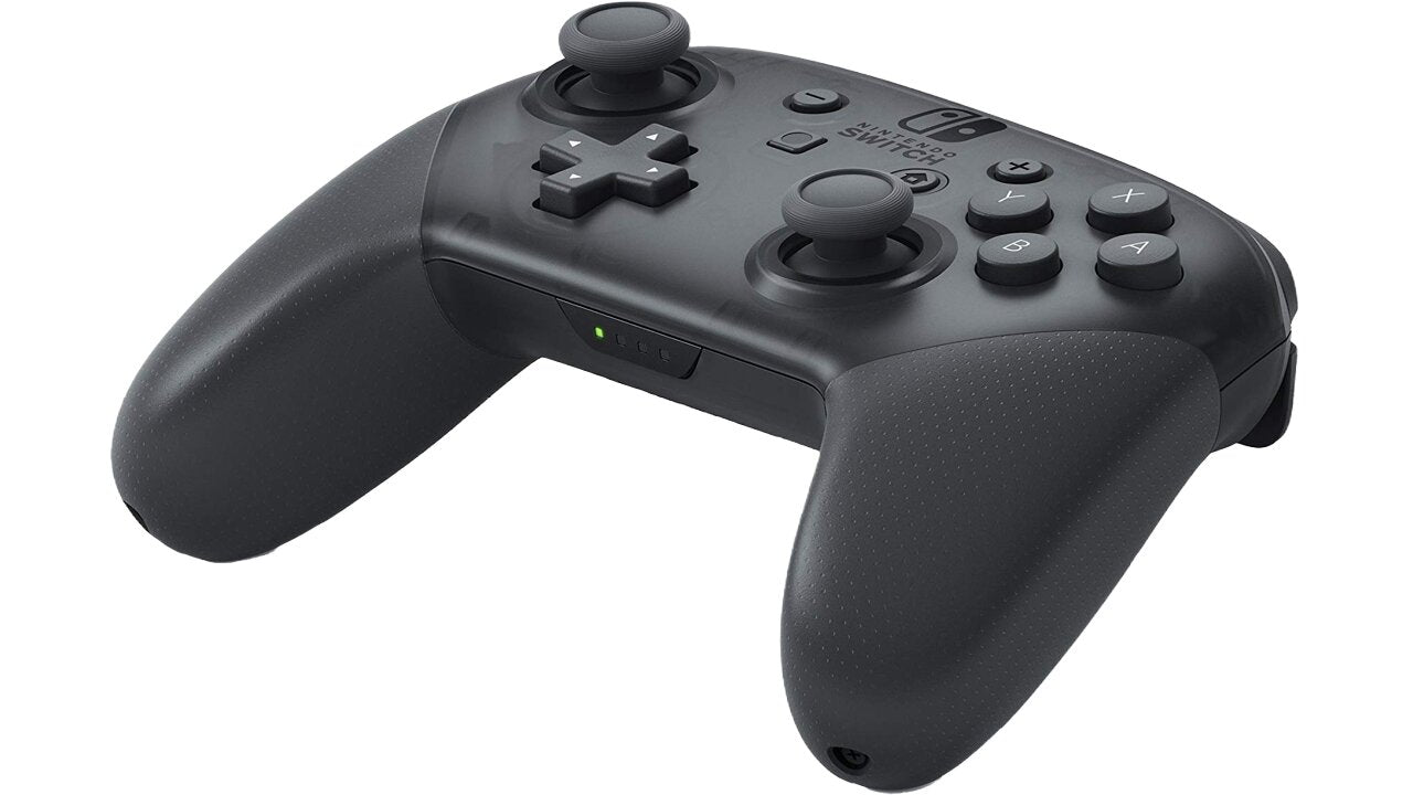 Switch Pro Controller - Black - Video Game Accessory - Used - CaveGamers - Image 4
