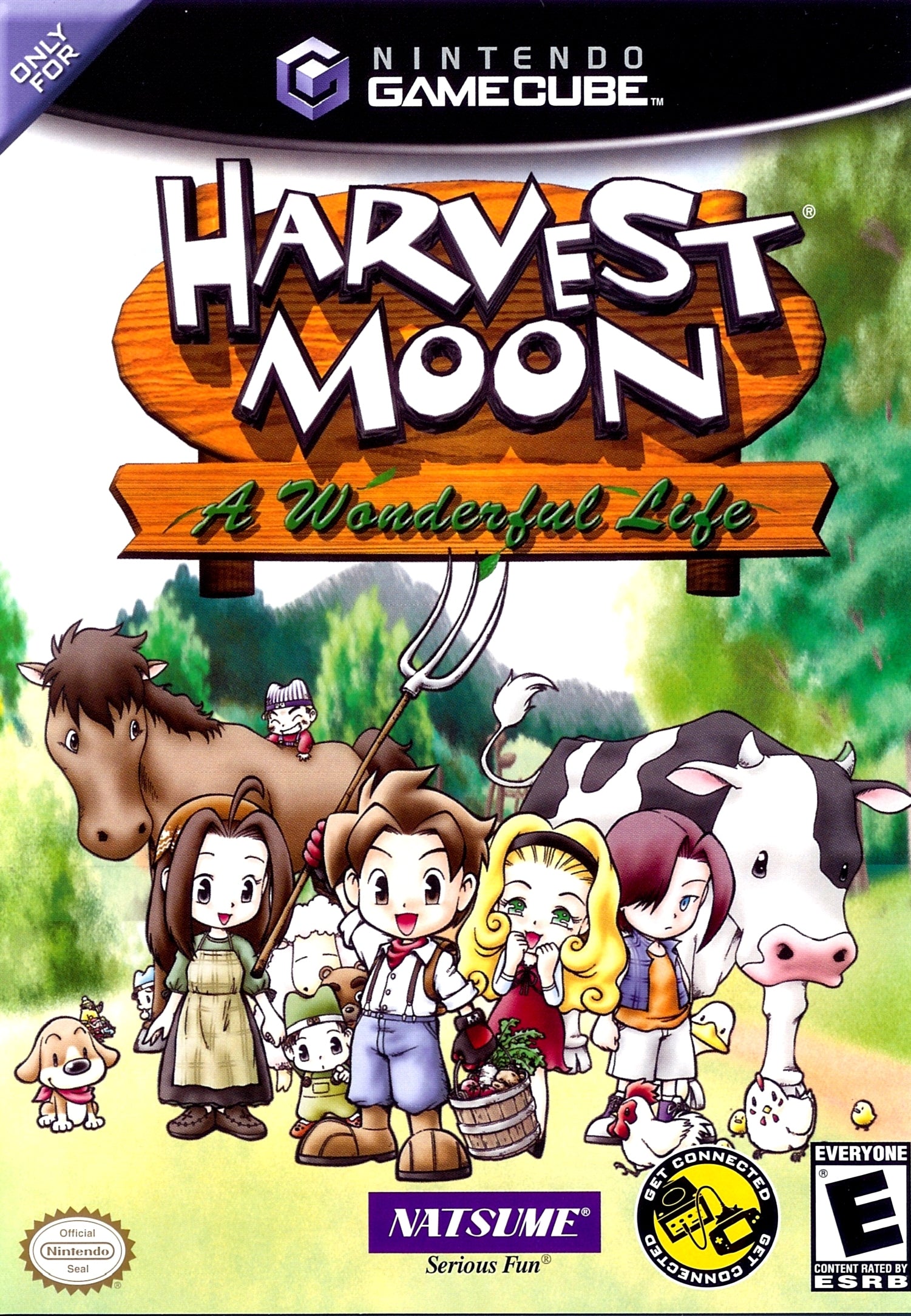 Harvest Moon: A Wonderful Life GameCube - Video Game - Used - CaveGamers