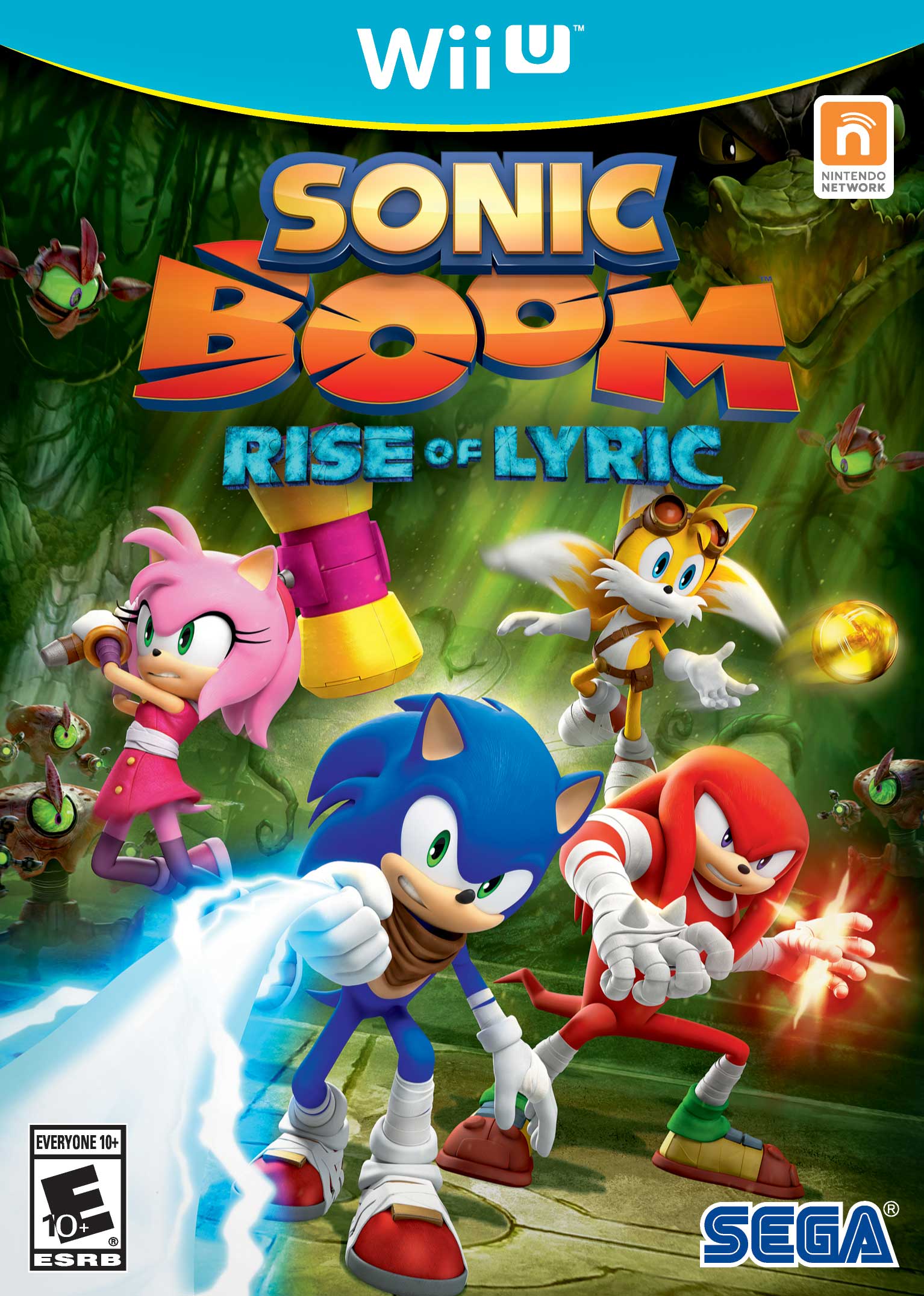 Sonic Boom: Rise of Lyric Wii U - Video Game - Used - CaveGamers