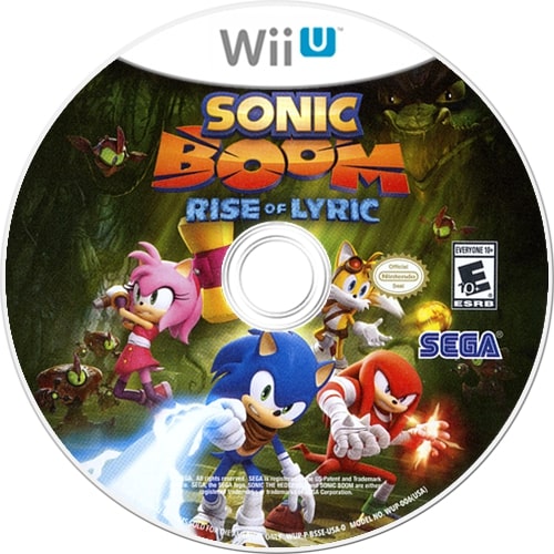 Sonic Boom: Rise of Lyric Wii U - Video Game - Used - CaveGamers - Image 3