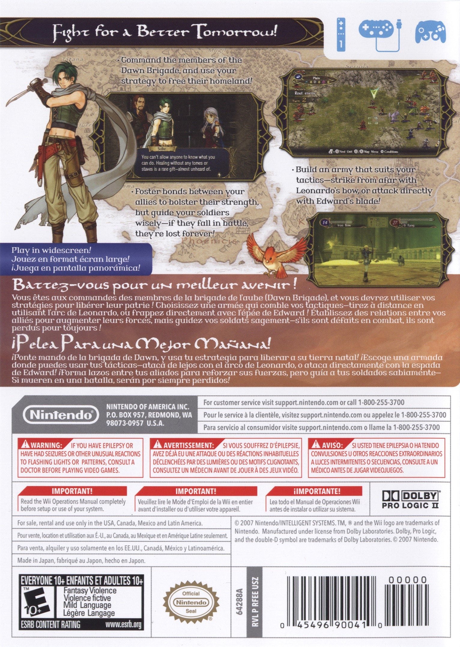 Fire Emblem: Radiant Dawn Wii - Video Game - Used - CaveGamers - Image 2