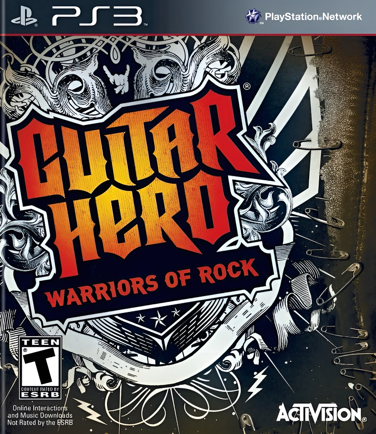 Guitar Hero: Warriors of Rock PS3 - Video Game - Used - CaveGamers