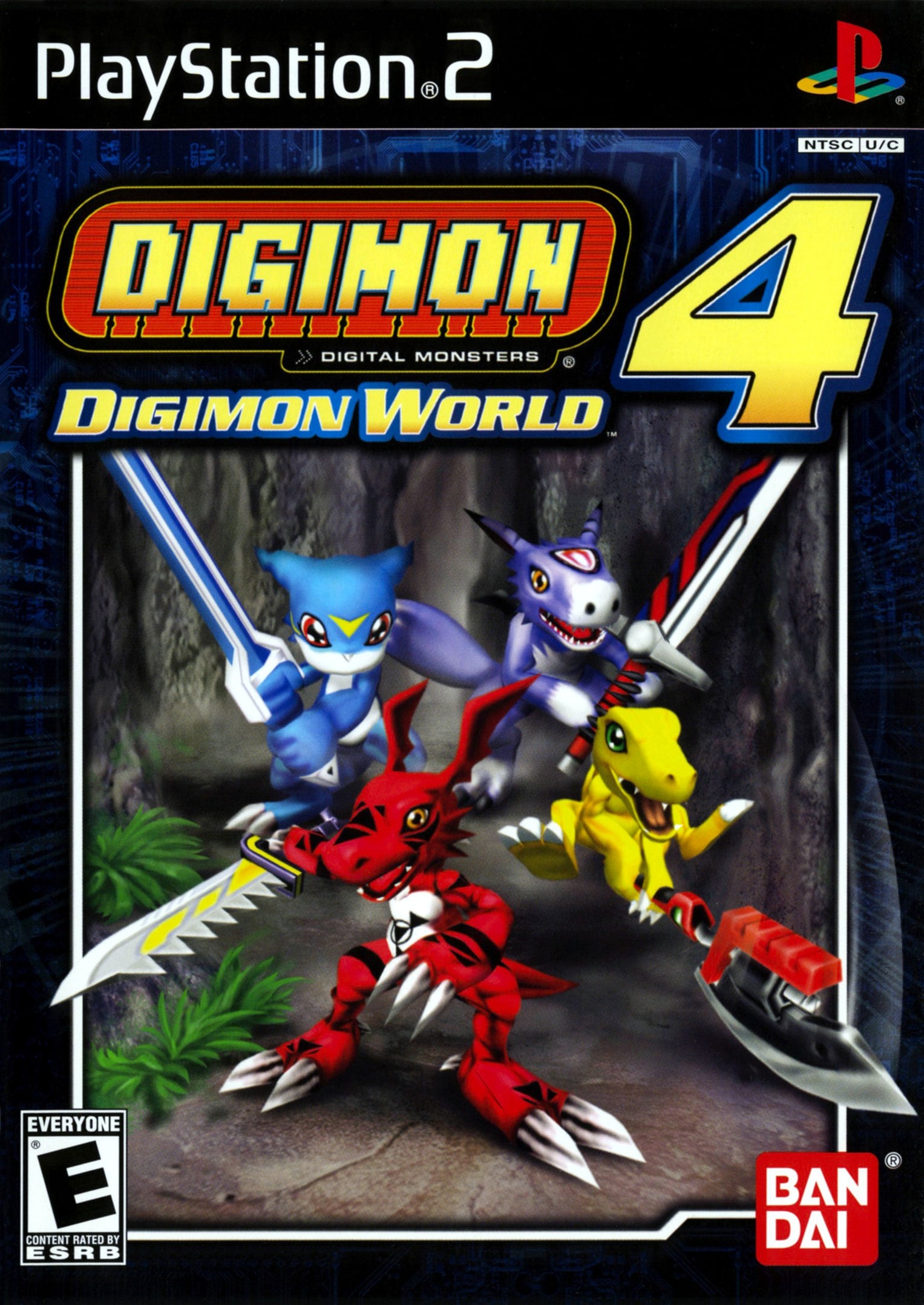 Digimon World 4 PS2 - Video Game - Used - CaveGamers
