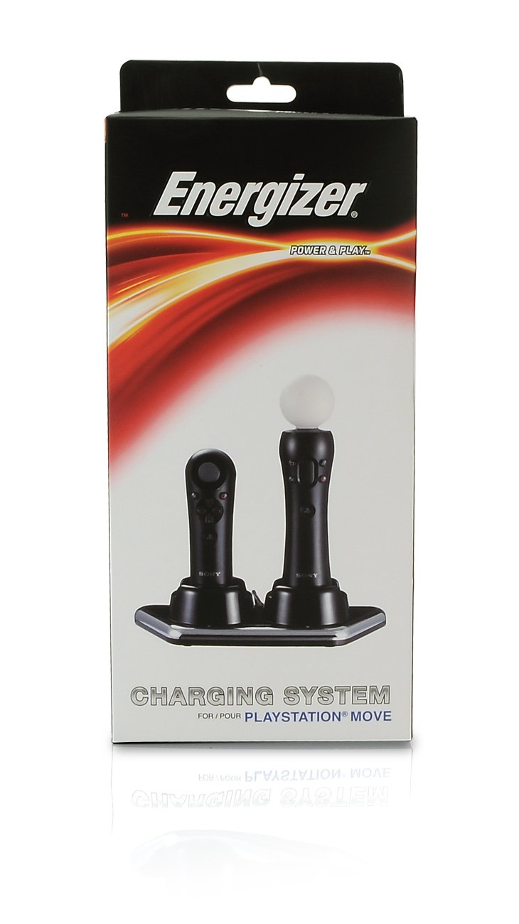 PS3 Playstation MOVE Energizer 2x Power Charging System - Video Game Accessory - New - CaveGamers - Image 3