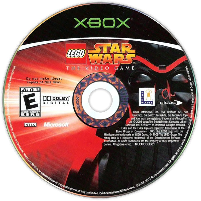 Lego Star Wars: The Video Game Xbox - Video Game - Used - CaveGamers - Image 3