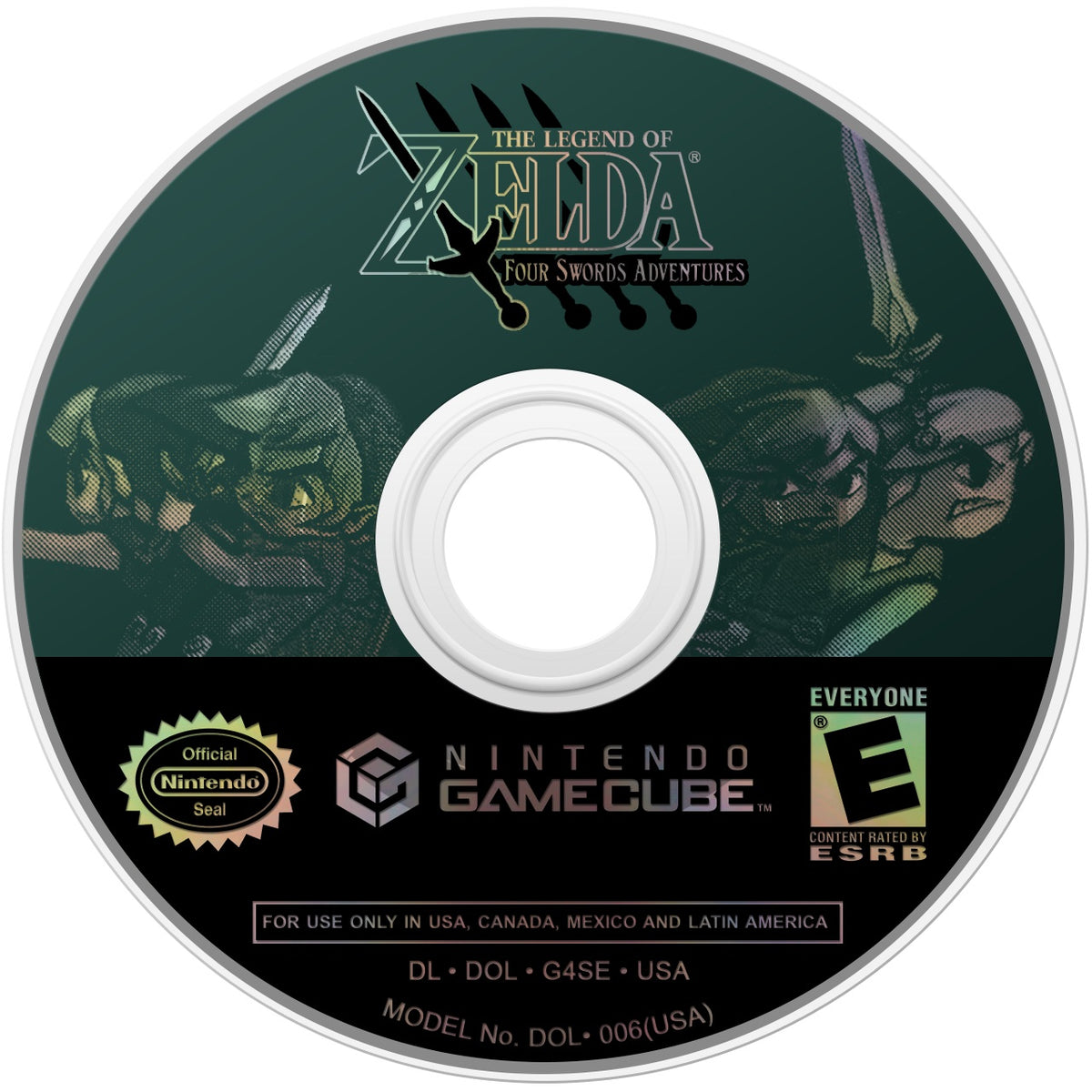 The Legend of Zelda: Four Swords Adventures GameCube - Video Game - Used - CaveGamers - Image 3