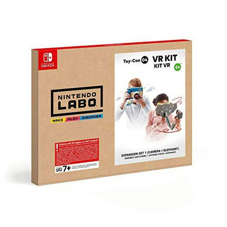 Nintendo Labo: VR Kit - Expansion Set 1 -Camera and Elephant Switch - Video Game - New - CaveGamers