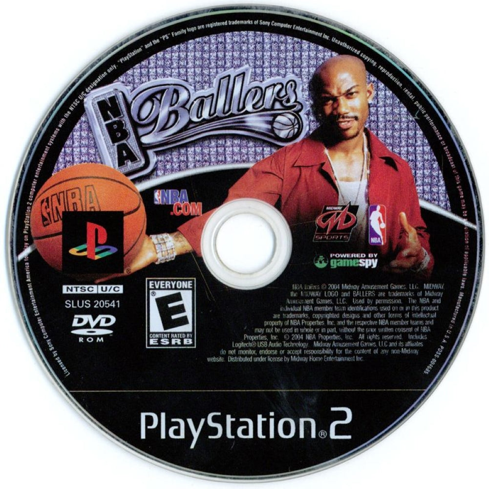NBA Ballers PS2 - Video Game - Used - CaveGamers - Image 3