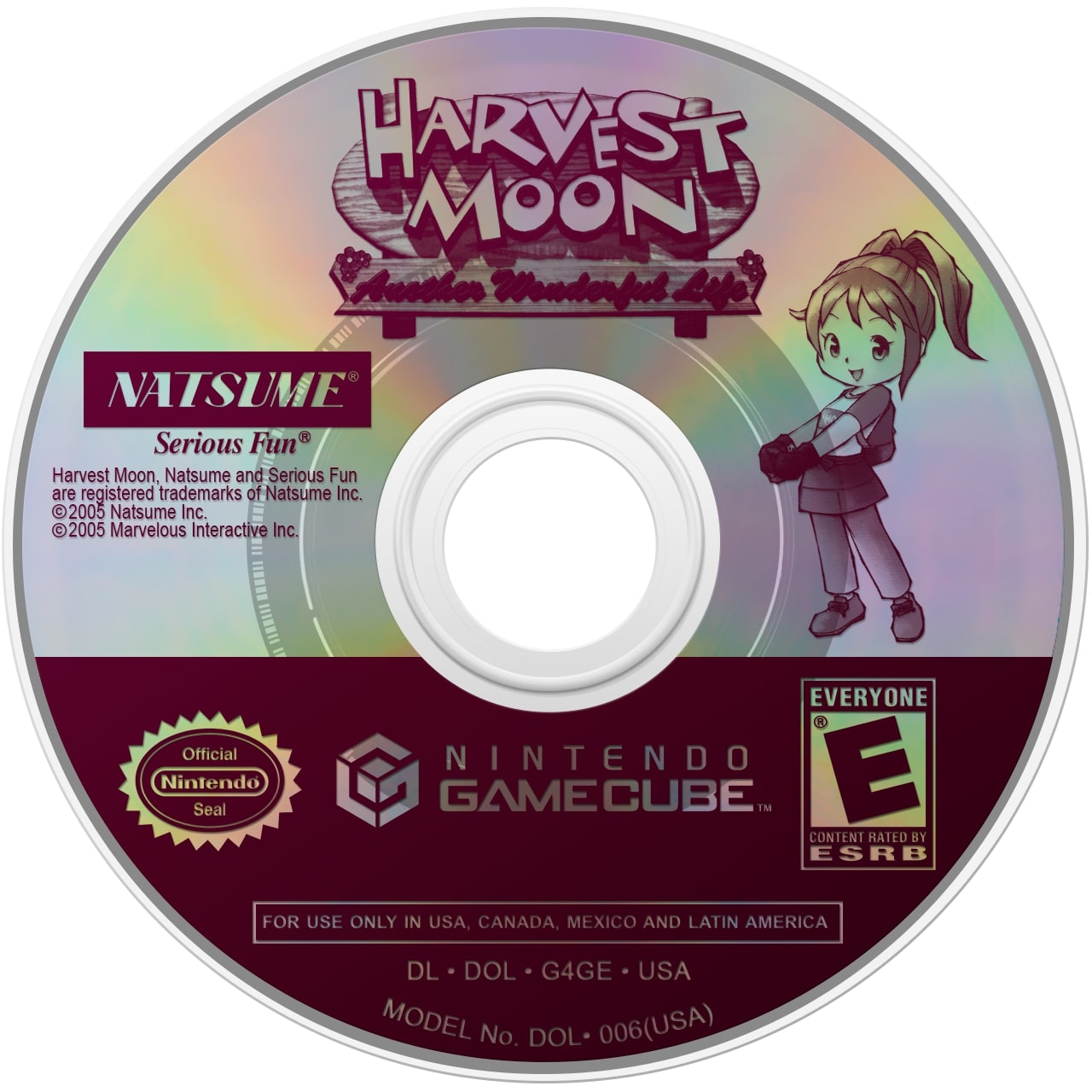 Harvest Moon Another Wonderful Life GameCube - Video Game - Used - CaveGamers - Image 3
