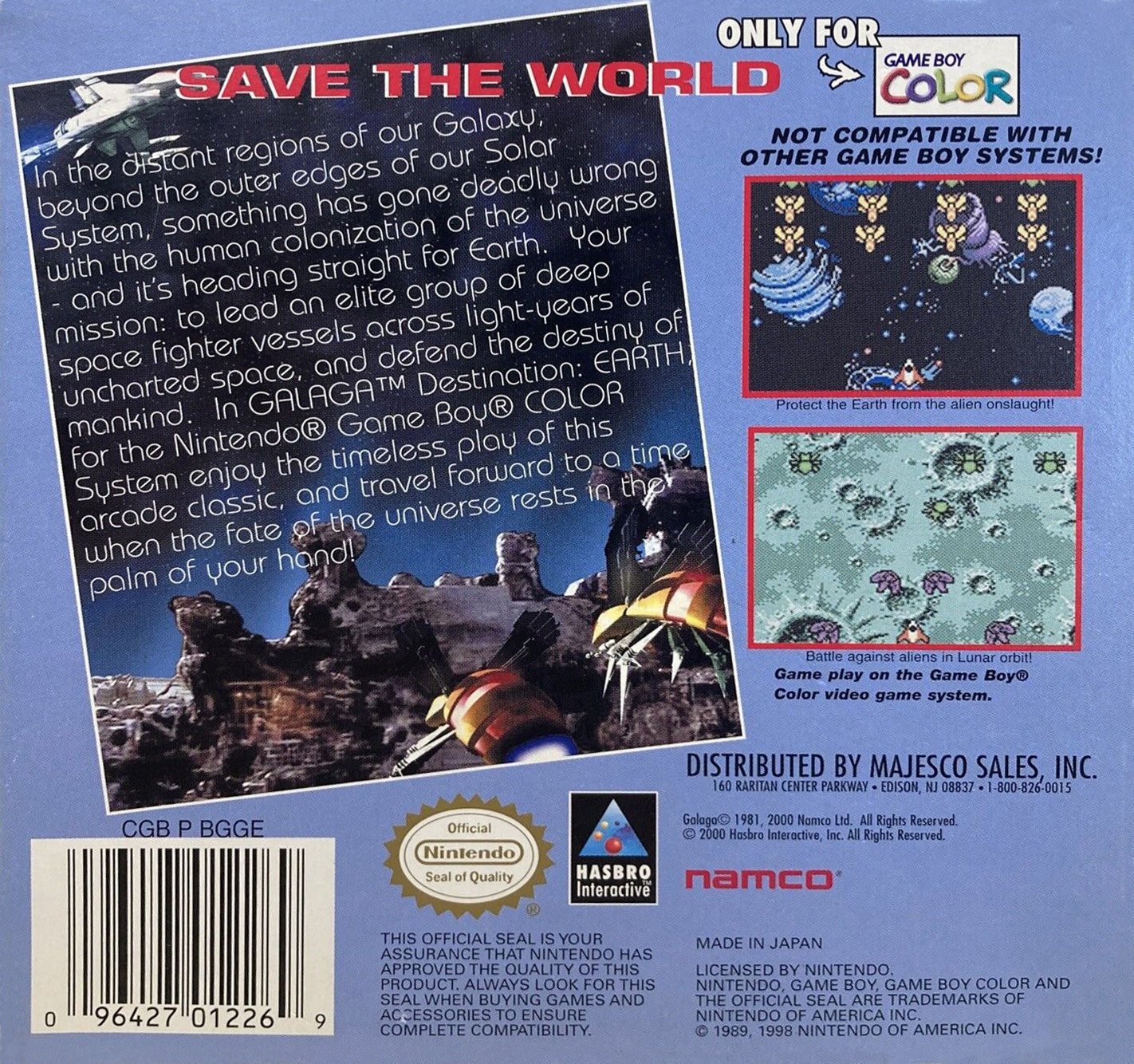 Galaga - Destination: Earth