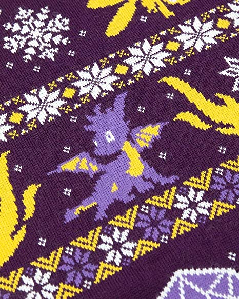 Spyro The Dragon Fairisle Jumper / Ugly Christmas Sweater - XS - Apparel - New - CaveGamers - Image 4