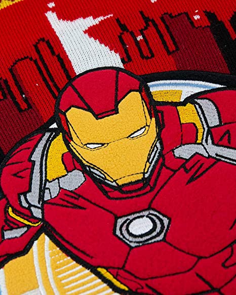 Marvel Iron Man Stark Tower Jumper / Ugly Christmas Sweater - Small - Apparel - New - CaveGamers - Image 4