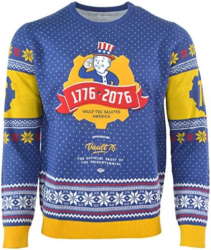 Fallout 76 Jumper / Ugly Christmas Sweater - Large - Apparel - New - CaveGamers