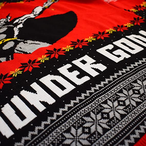 Thor Jumper / Ugly Christmas Sweater - 2XS - Apparel - New - CaveGamers - Image 3