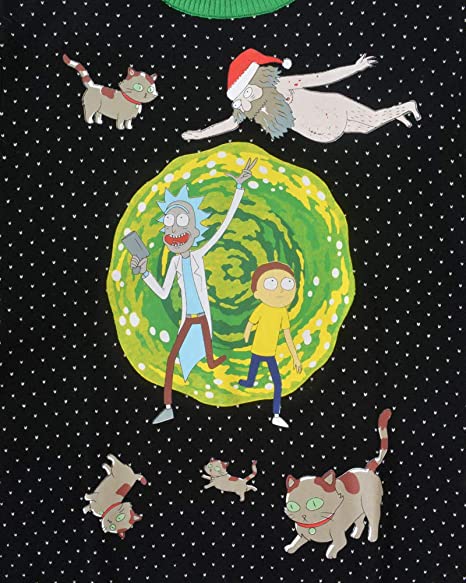 Rick & Morty Portal Jumper / Ugly Christmas Sweater - 3XL - Apparel - New - CaveGamers - Image 4