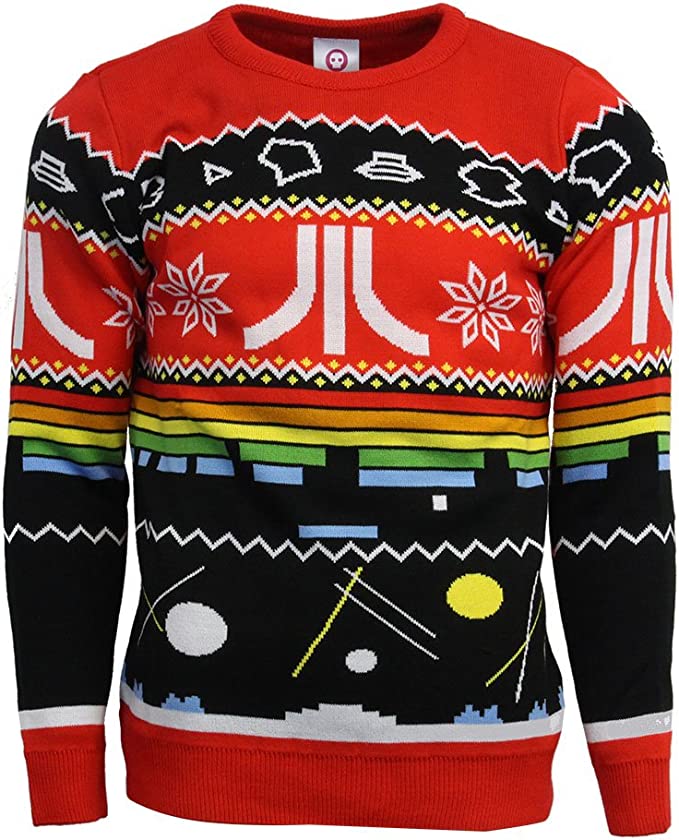 Atari Jumper / Ugly Christmas Sweater - 2XS - Apparel - New - CaveGamers