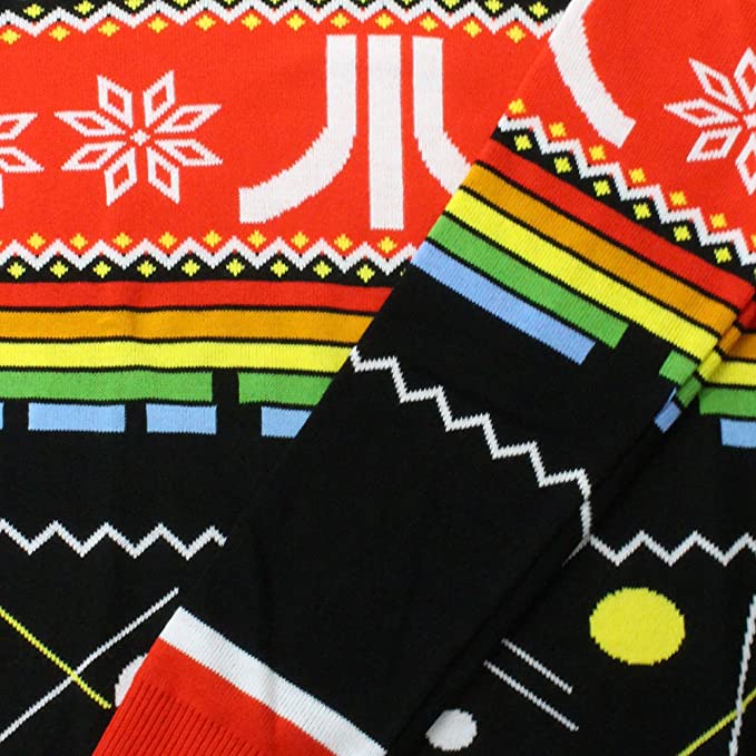 Atari Jumper / Ugly Christmas Sweater - 2XS - Apparel - New - CaveGamers - Image 3