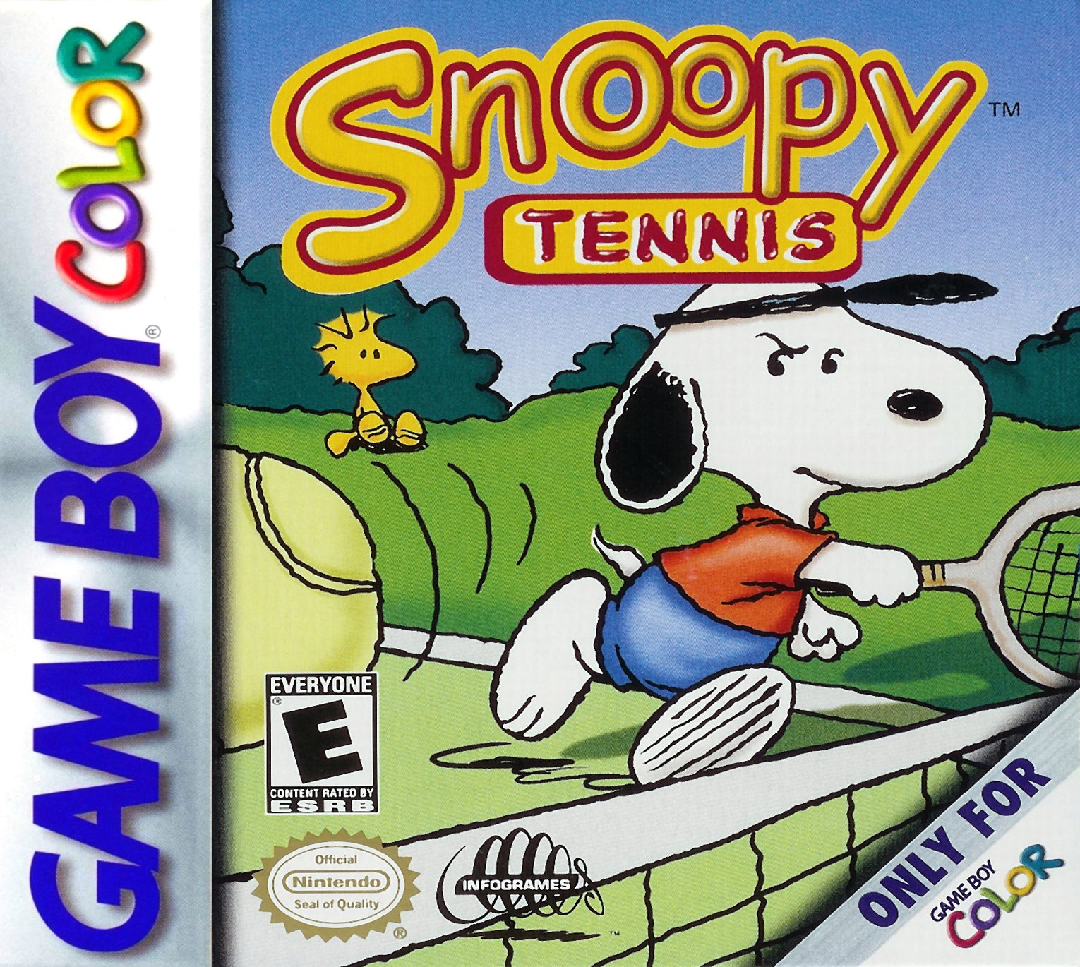 Snoopy Tennis Game Boy Color - Video Game - Used - CaveGamers