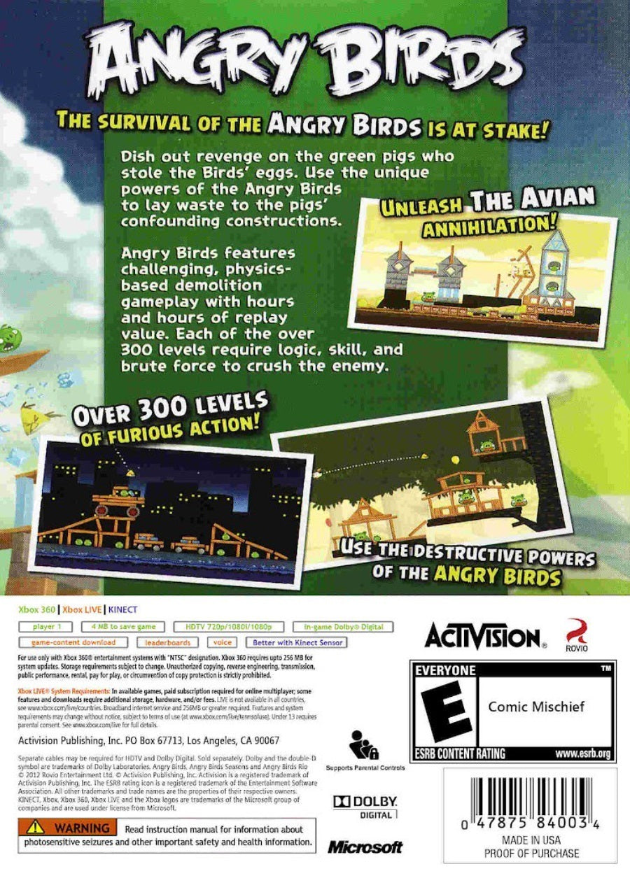 Angry Birds Trilogy