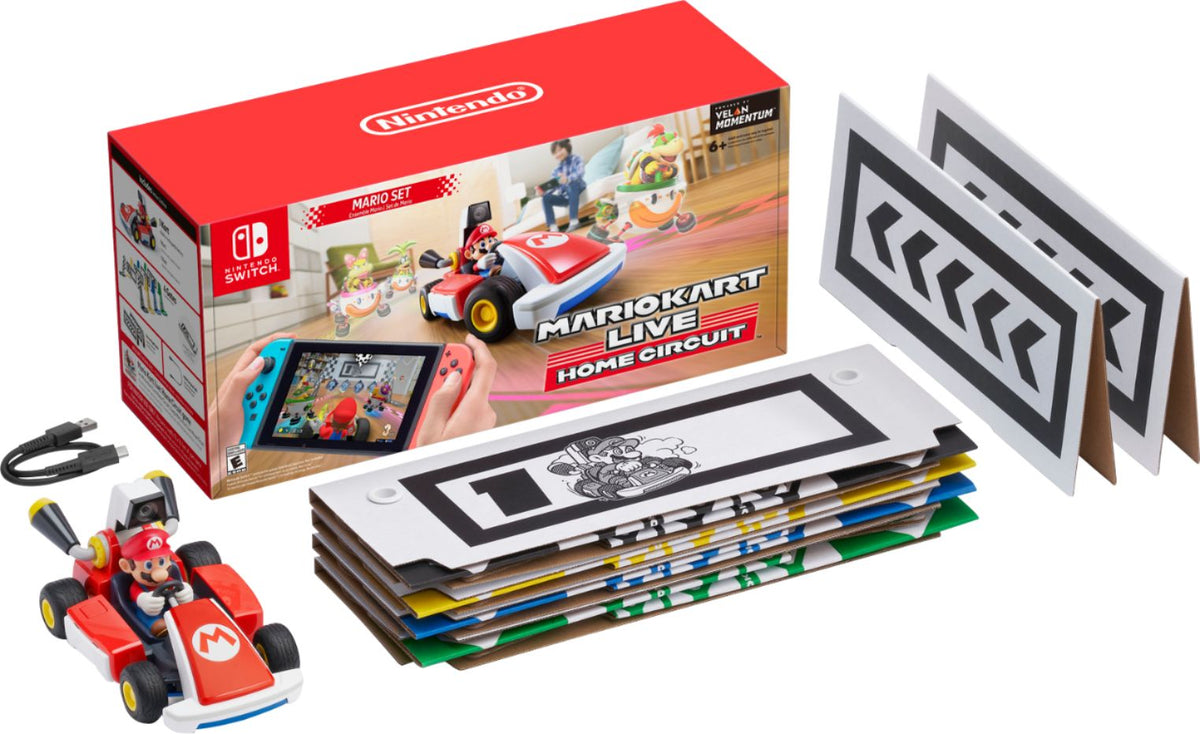 Mario Kart Live: Home Circuit - Mario Set Switch - Video Game - New - CaveGamers - Image 2