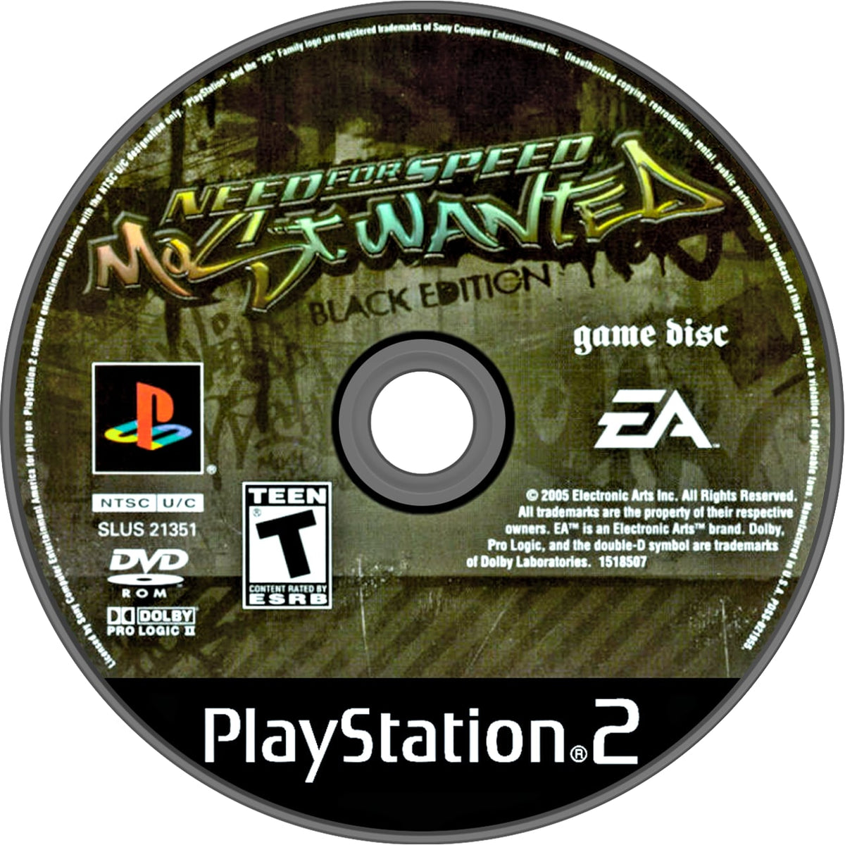 Need for Speed: Most Wanted Black Edition PS2 - Video Game - Used - CaveGamers - Image 3