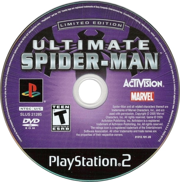 Ultimate Spider-Man Limited Edition PS2 - Video Game - Used - CaveGamers - Image 3