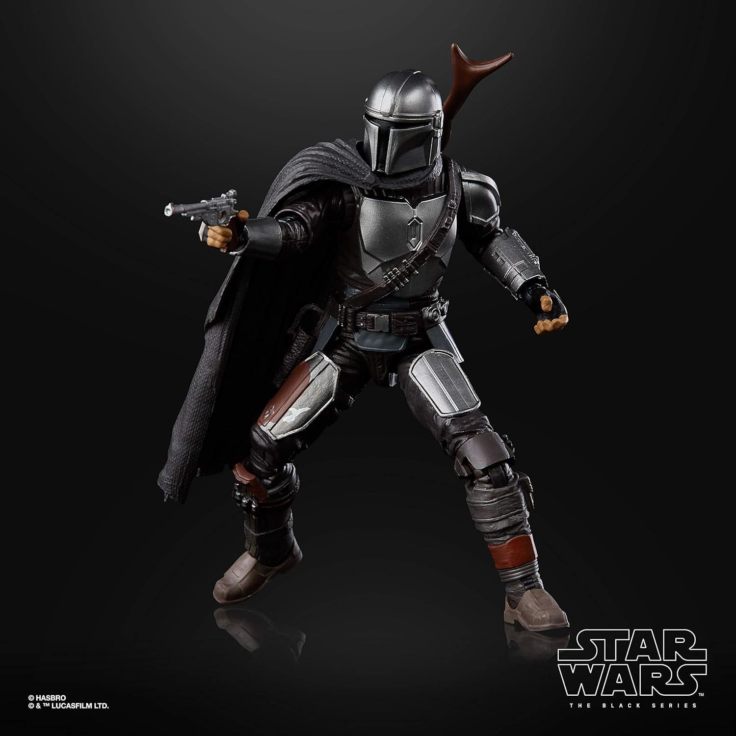 Star Wars: The Black Series - Mandalorian (Beskar Armor) Action Figure Action Figures - Toys - New - CaveGamers - Image 4
