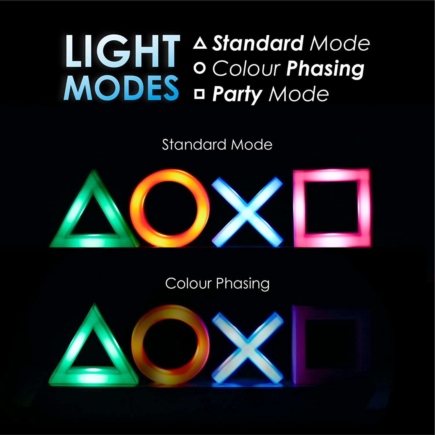 Paladone Playstation Icons Light with 3 Light Modes - Electronics - New - CaveGamers - Image 6