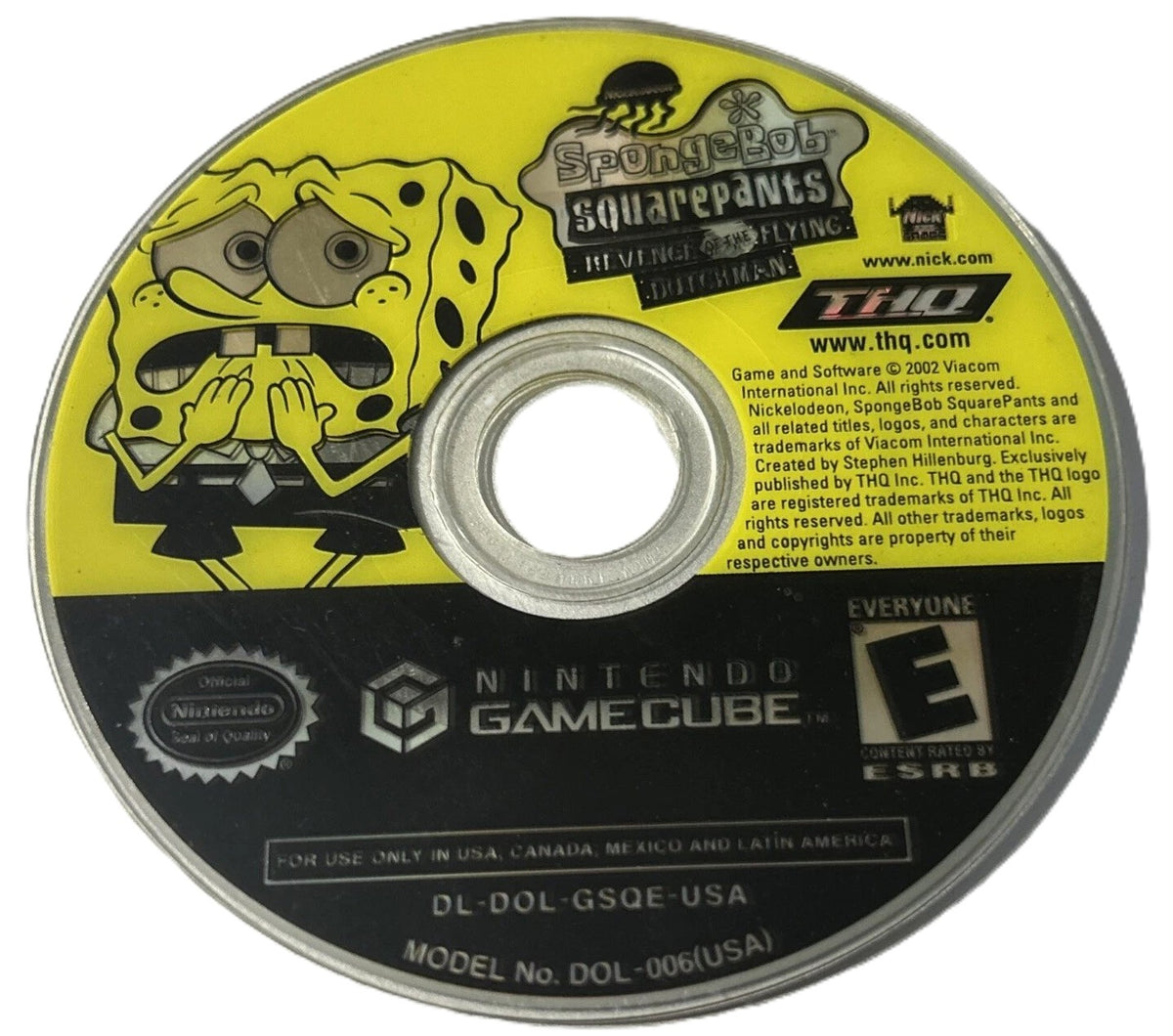 SpongeBob SquarePants: Revenge of the Flying Dutchman GameCube - Video Game - Used - CaveGamers - Image 3