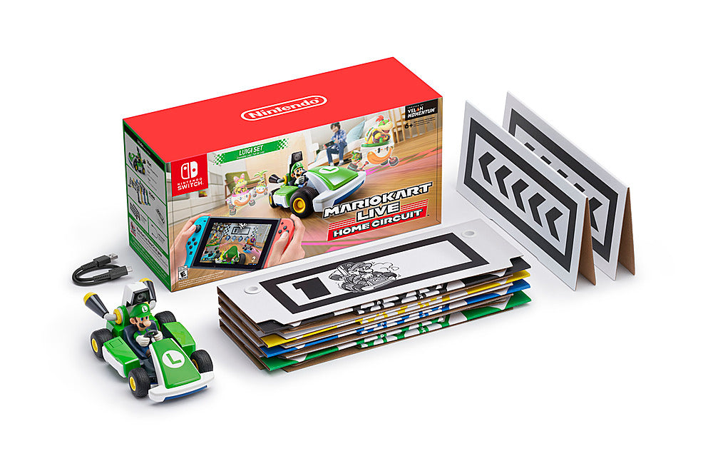 Mario Kart Live: Home Circuit - Luigi Set Switch - Video Game - New - CaveGamers - Image 2