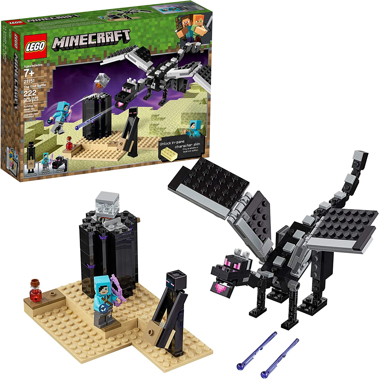 LEGO Minecraft The End Battle 21151 Building Sets - Toys - New - CaveGamers