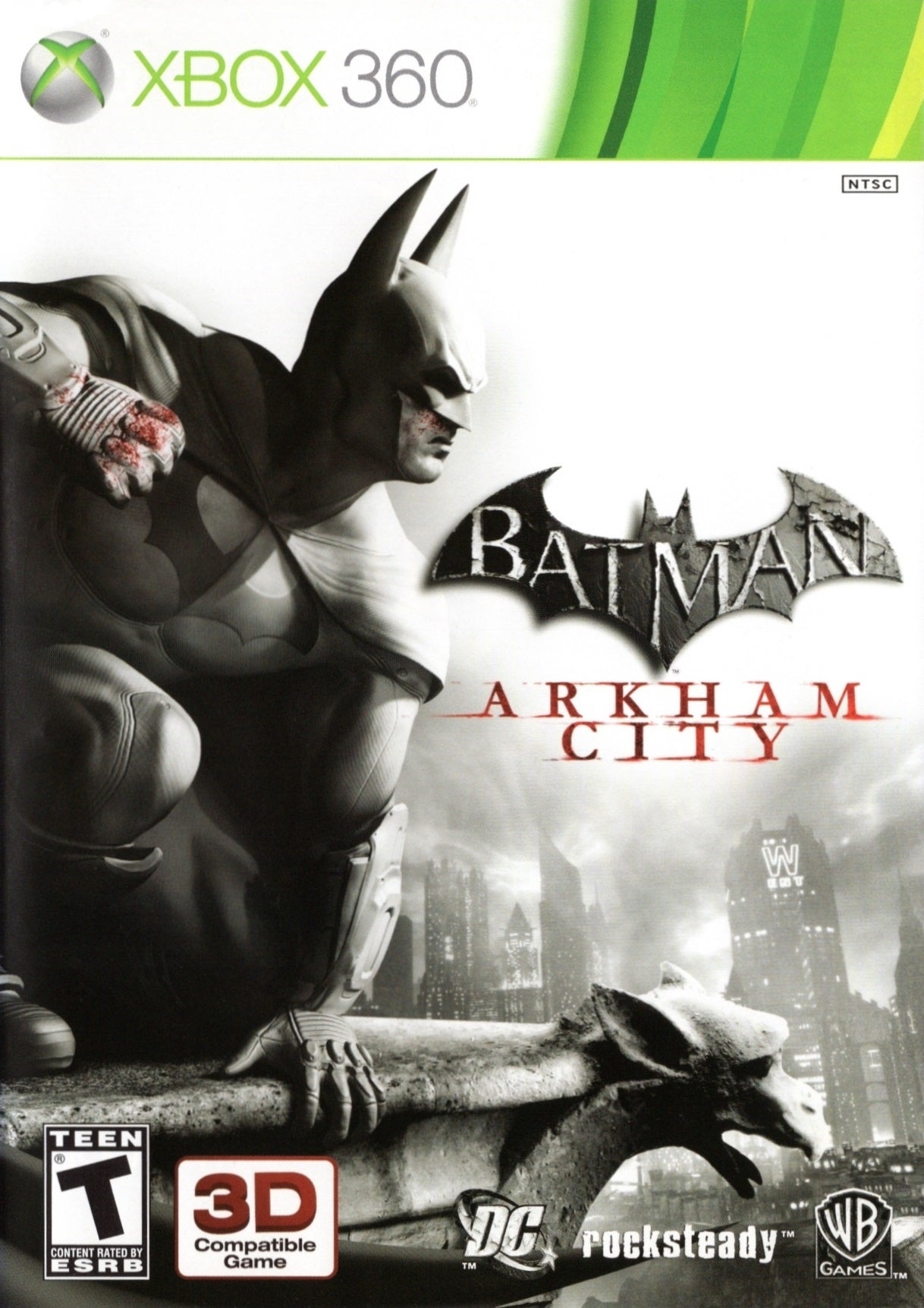 Batman: Arkham City Xbox 360 - Video Game - Used - CaveGamers