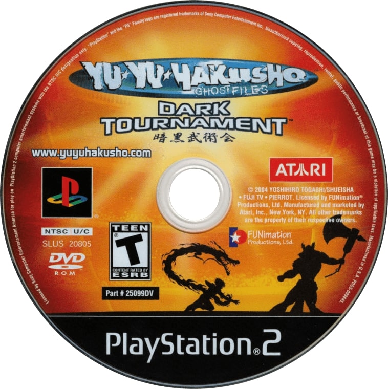 Yu Yu Hakusho Dark Tournament PS2 - Video Game - Used - CaveGamers - Image 3